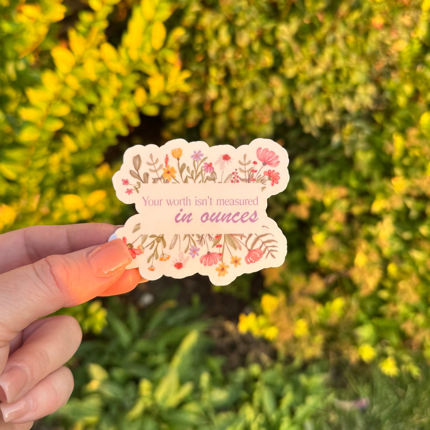 Your Worth Isn't Measured in Ounces 3in