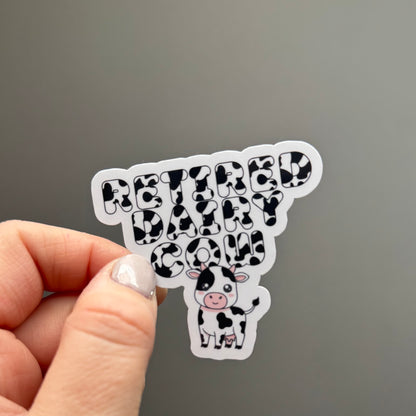 Retired Dairy Cow